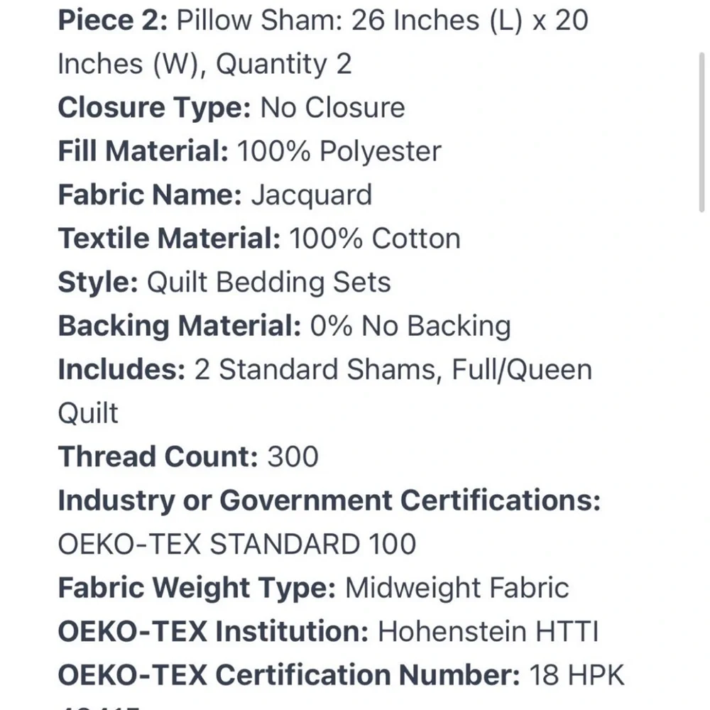 NWT Threshold Tree Pattern Matelasse Full Queen quilt set- Green and White - Picture 6 of 10